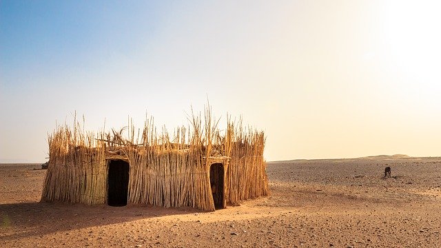 obydlí v poušti